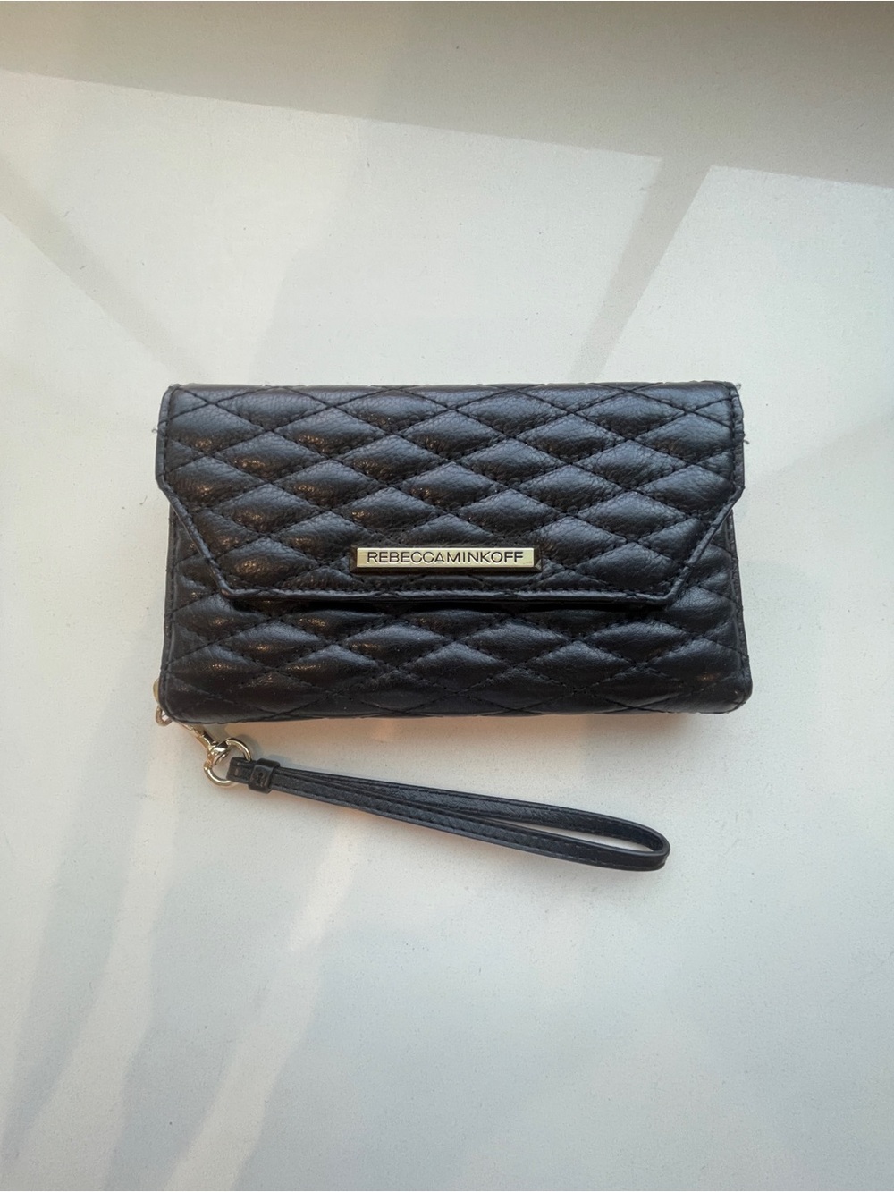 Rebecca Minkoff Leather Quilted Sophie Snap Wallet